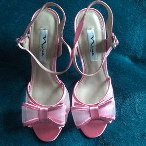 Nina New York Pink now shoes